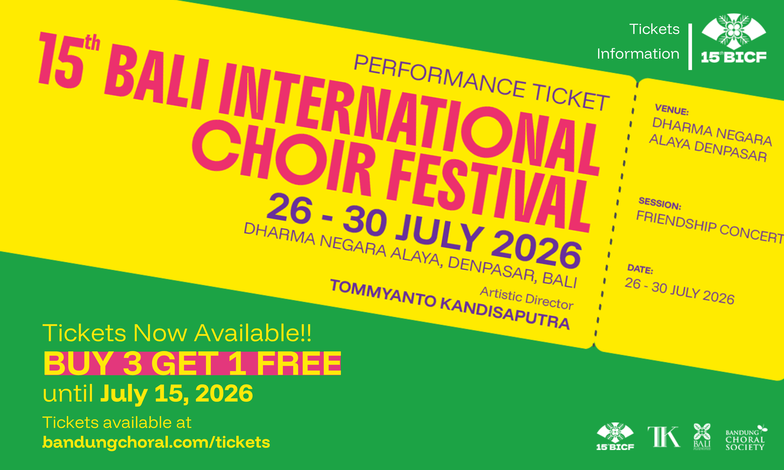 15th Bali International Choir Festival 2026