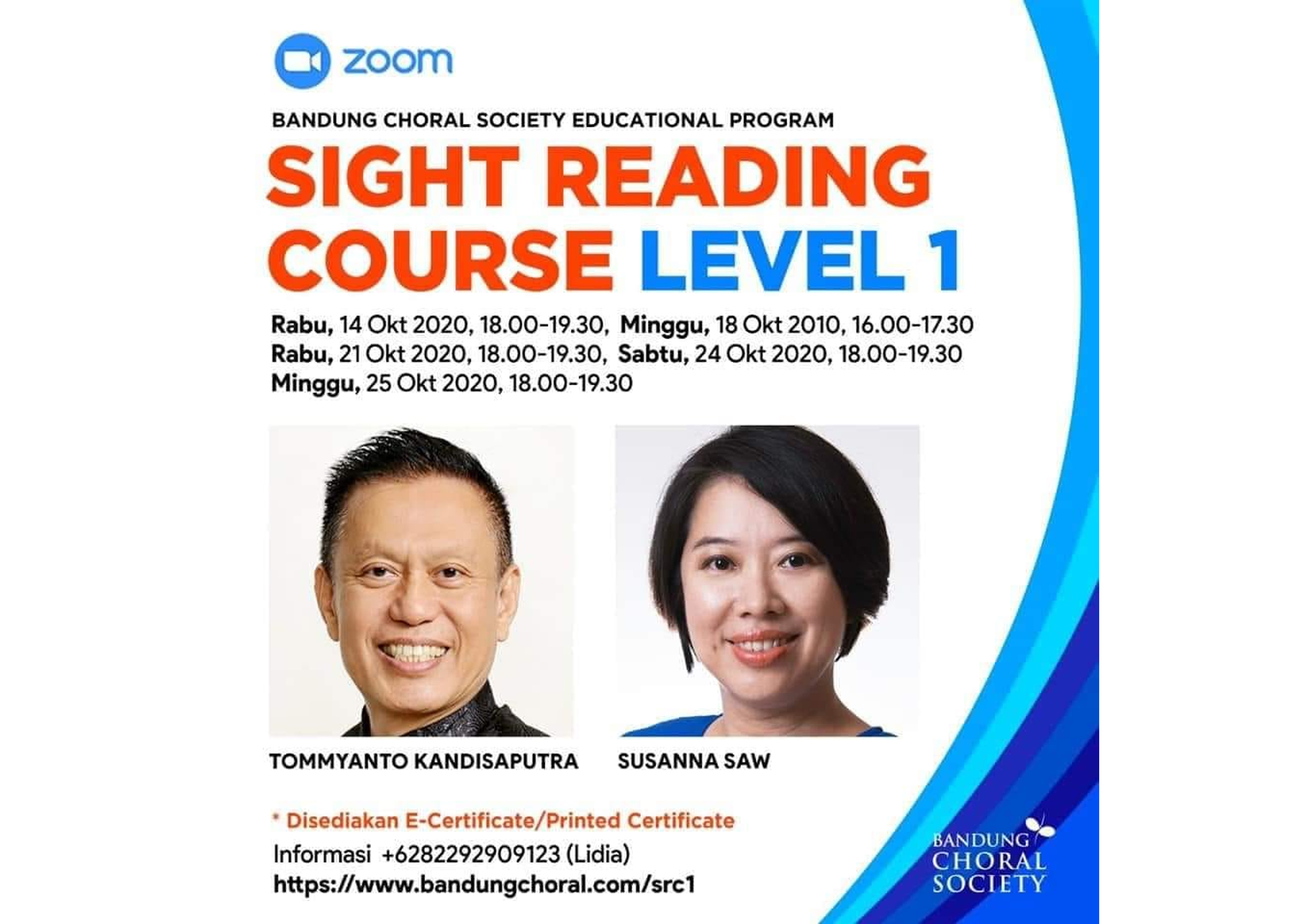SIGHT READING COURSE, LEVEL 1