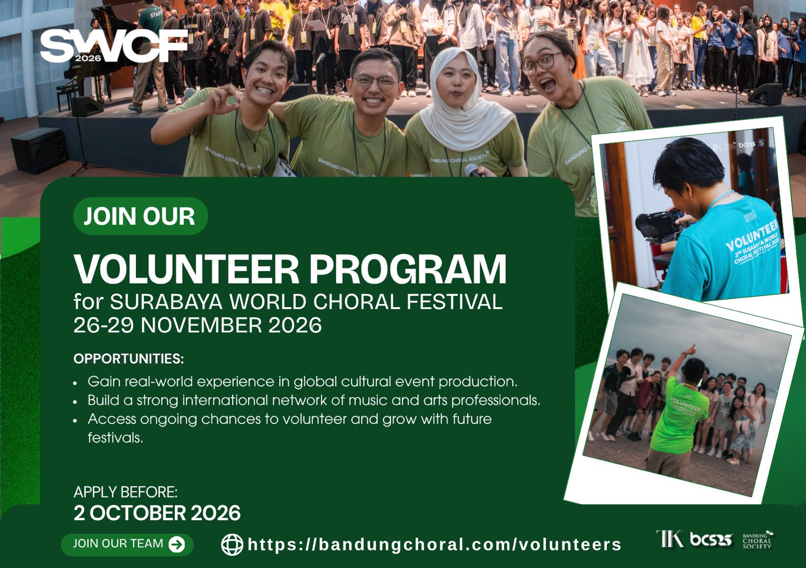 Open Recruitment Volunteers